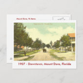 Berg Dora, FL - im Stadtzentrum gelegen - 1907 Postkarte (Vorne/Hinten)