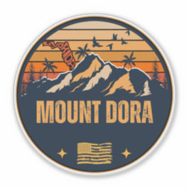 Berg Dora, Florida Aufkleber