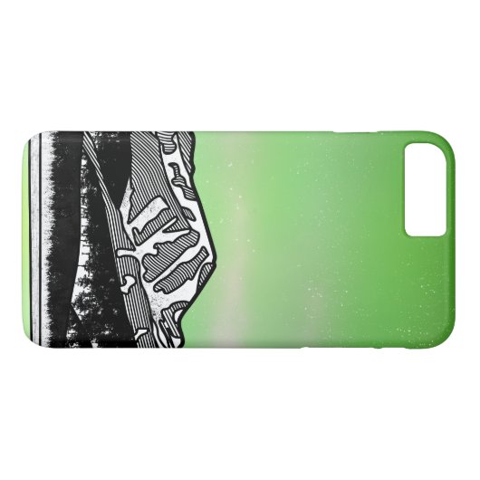 Berg Elbret Grüne Berglandschaft Case-Mate iPhone Hülle (Rückseite (Horizontal))