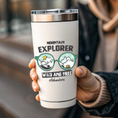 Berg Explorer Wildes Camping | Die Aufkleber