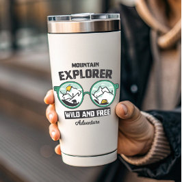 Berg Explorer Wildes Camping | Die Aufkleber