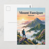 Berg Fansipan Vietnam Postkarte (Vorne/Hinten)