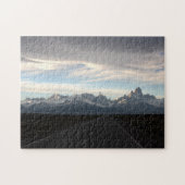 Berg Fitz Roy und Anden-Strecke Puzzle (Horizontal)