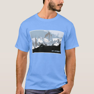Berg Fitzroy Berg, Patagonia, Argentinien T-Shirt