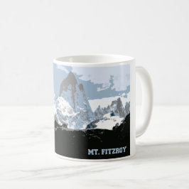 Berg Fitzroy, Patagonien, Argentinien Kaffeetasse