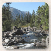 Berg Fluss Rugged Landschaft Getränkeuntersetzer (Vorderseite)