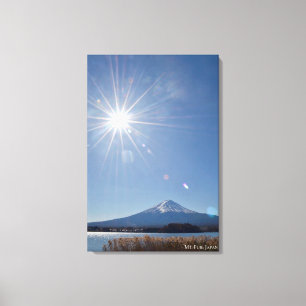 Berg Fuji Fujisan Japan Reise Landschaft Leinwanddruck