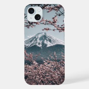 Berg Fuji Kirschblüte Sakura iPhone 15 Plus Hülle