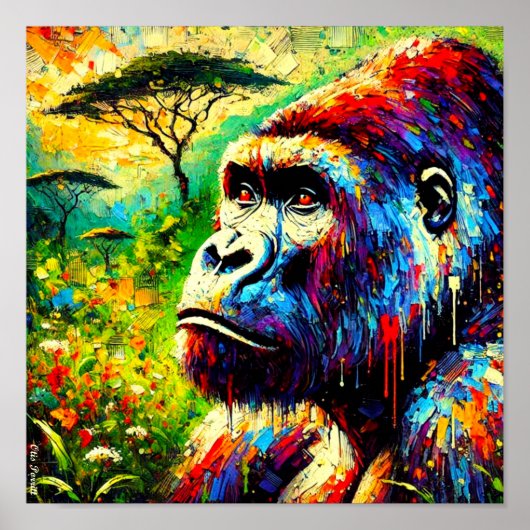 BERG GORILLA 2 POSTER (Vorne)