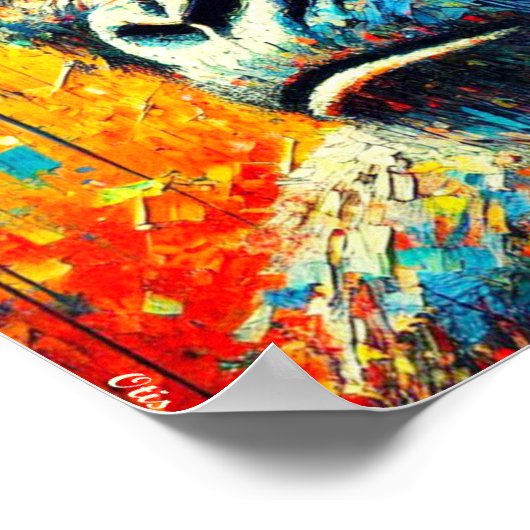 BERG GORILLA 6 POSTER (Ecke)