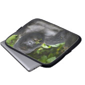 Berg Gorilla und Silverback Laptopschutzhülle (Vorne Knopf)