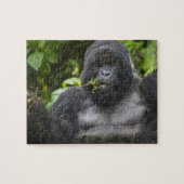Berg Gorilla und Silverback Puzzle (Horizontal)