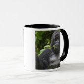 Berg Gorilla und Silverback Tasse (VorderseiteRechts)
