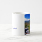 Berg Greylock runder Felsen Vista Kaffeetasse (Mittel)