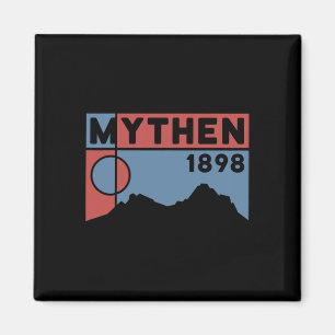 Berg Grosser Mythen Wanderung Mountainbike-Fahren Magnet