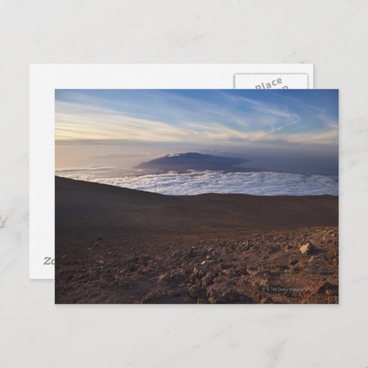 Berg Haleakala, Haleakala Nationalpark, Maui, Postkarte (Vorne/Hinten)
