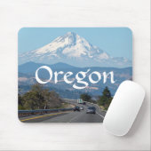 Berg-Haube, Oregon-Mausunterlage Mousepad (Mit Mouse)