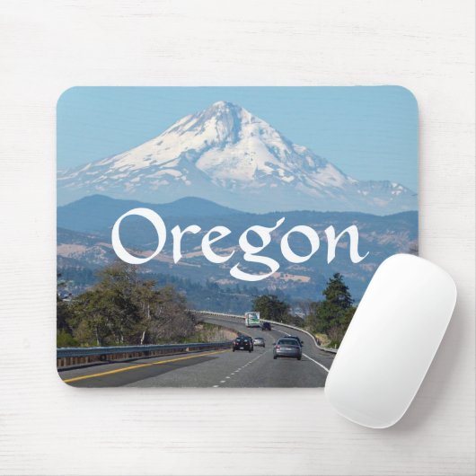 Berg-Haube, Oregon-Mausunterlage Mousepad (Mit Mouse)