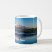 Berg-Haube vom Trillium See Kaffeetasse (VorderseiteRechts)