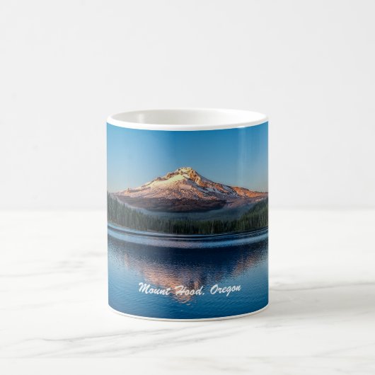 Berg-Haube vom Trillium See Kaffeetasse (Mittel)
