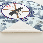 Berg Hermon Skipatrol - Schneedecke Camouflage Sherpadecke (3/4)