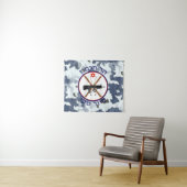 Berg Hermon Skipatrol - Schneedecke Camouflage Wandteppich (Beispiel (Horizontal))