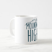 Berg Hoch Kaffeetasse (Vorderseite Links)