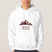 Berg-Hoodie – Abenteuer & Natur Outdoor-Bekleidung Hoodie (Vorderseite)