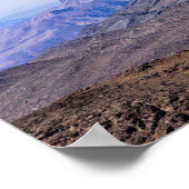 Berg in der Nähe von Jebel Shams Poster (Ecke)