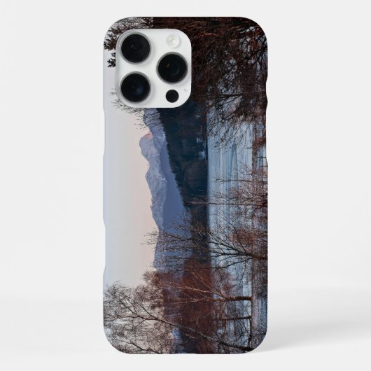 Berg iPhone hülle (Rückseite)