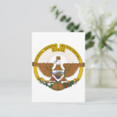 Berg-Karabach-Wappen Postkarte (Stehend Vorderseite)