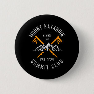 Berg Katahdin Bergwandern Est 2024 Button