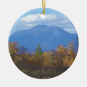 Berg Katahdin in Fall 2 Keramikornament (Vorne)