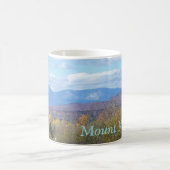 Berg Katahdin in Fall 3 Kaffeetasse (Mittel)