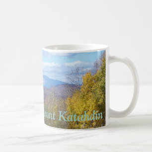 Berg Katahdin in Fall 3 Kaffeetasse