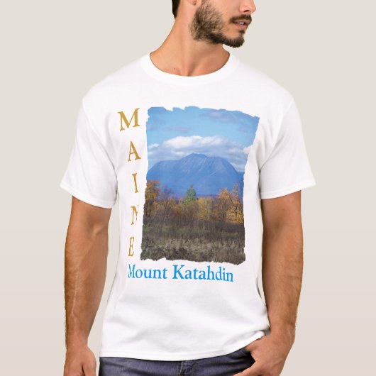 Berg Katahdin von Stacyville 2 T-Shirt (Vorderseite)