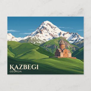 Berg Kazbek Georgien Postkarte