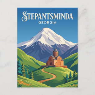 Berg Kazbek Georgien Postkarte