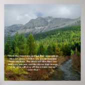 Berg klettern poster (Vorne)