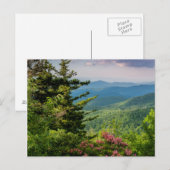 Berg Laurel bei Sonnenaufgang Postkarte (Vorne/Hinten)