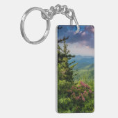 Berg Laurel bei Sonnenaufgang Schlüsselanhänger (Vorderseite links)