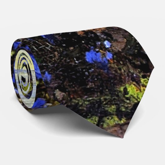 Berg Laurel in Bloom, Gemälde von J. Onderdonk Krawatte (Gerollt)