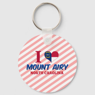 Berg luftig, North Carolina Schlüsselanhänger