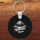 Berg Mama Camping Wandern Mutter Abenteuer Mütter Schlüsselanhänger (Vorderseite)