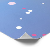 Berg Mansfield, Stowe Nord Vermont Ski Poster (Ecke)