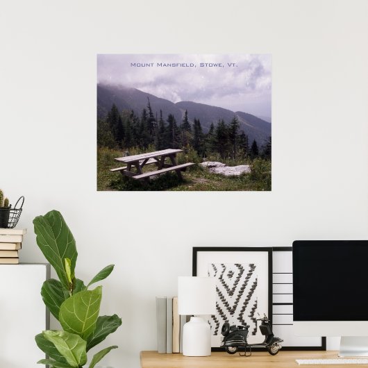 Berg Mansfield, Stowe.. Poster (Heimbüro)