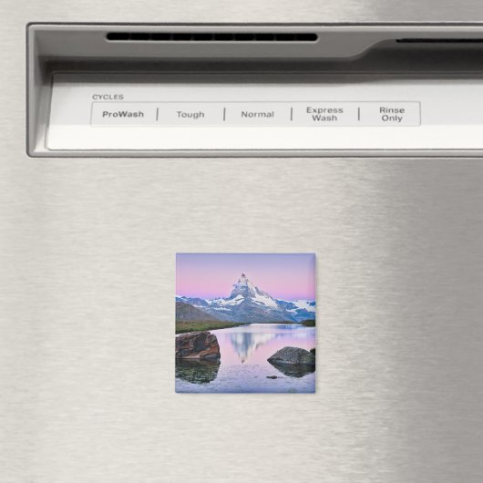 Berg Matterhorn in Zermatt, Schweiz Magnet (In Situ (Geschirrspüler))