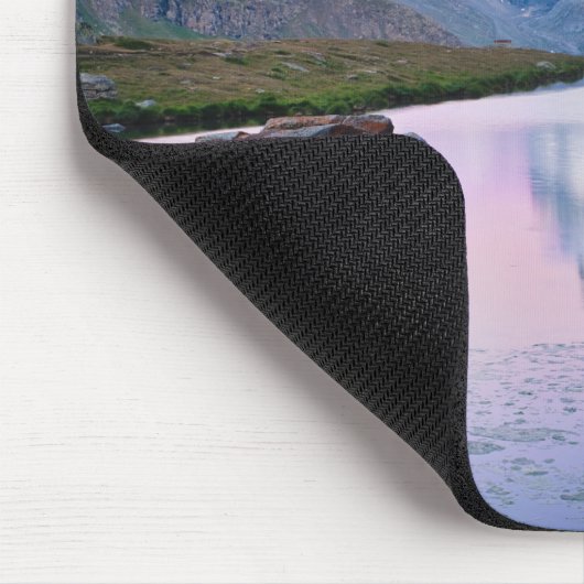 Berg Matterhorn in Zermatt, Schweiz Mousepad (Ecke)