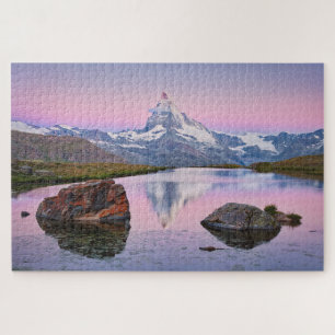 Berg Matterhorn in Zermatt, Schweiz Puzzle