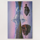 Berg Matterhorn in Zermatt, Schweiz Puzzle (Vertikal)